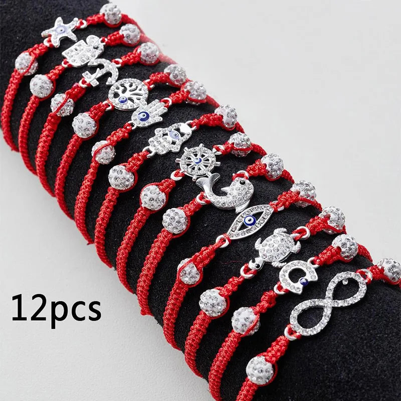 Evil Eye Bracelet Set